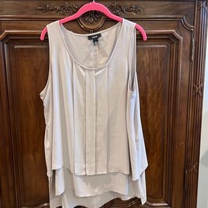 Alfani tank/blouse - grey
